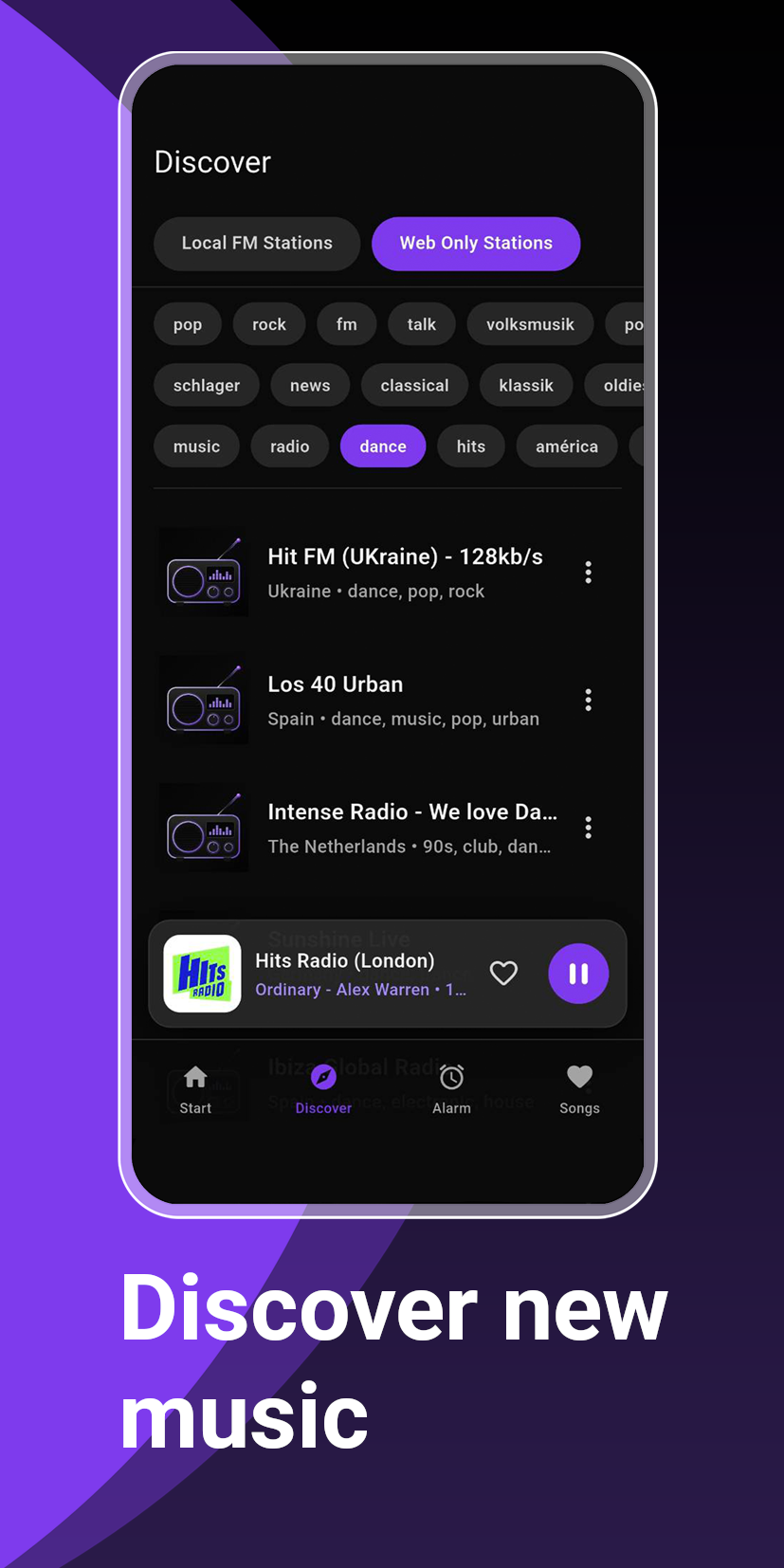 Discover new music